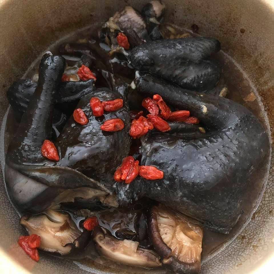 Black Chicken Adobo